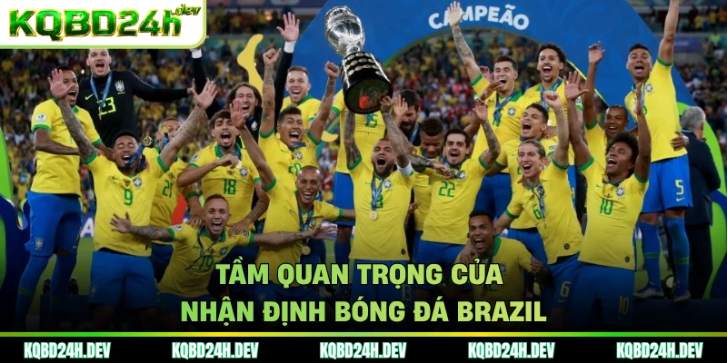 Tầm quan trọng của nhận định bóng đá Brazil